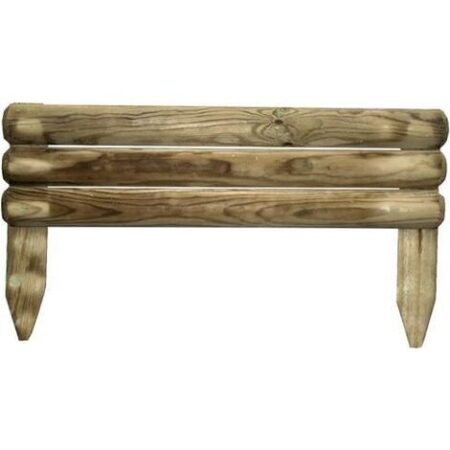 RECINZIONE LEGNO IMPREGN. "ORIZZONTALE" 55X5X15/30HCM PAPILLON