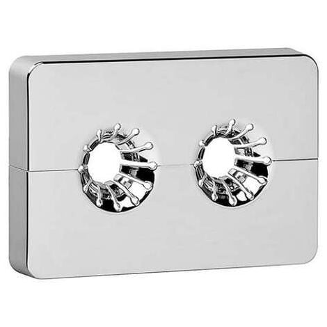 Rosone A Due Fori Per Incasso Lavabo