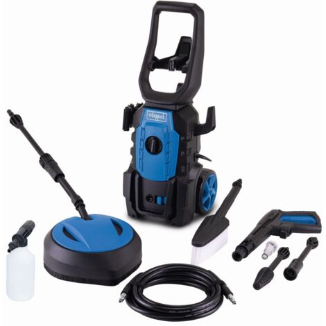 Idropulitrice elettrica acqua fredda 135 bar 420 l/h 1600 W Scheppach hpc1600
