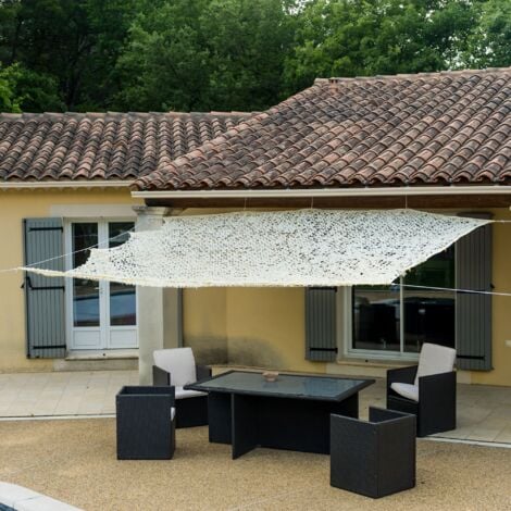 Telo ombreggiante forato beige 120 g/m2 WERKA PRO2 x 3m