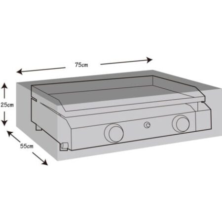 Copertura protettiva per piastra a gas WERKA PRO75 x 55 x 25 cm