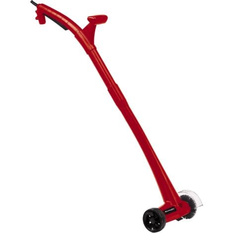 Einhell Pulitore elettrico per giunti GC-EG 1410 (140 W, 1.200 giri/min, barra di guida ergonomica, spazzole intercambiabili, ruota guida, incl. spazzola in acciaio e nylon)