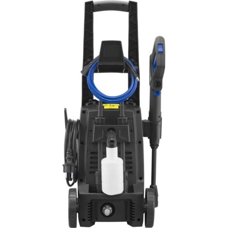 AR Blue Clean Idropulitrice e-1600P, ad Alta Pressione, ad Acqua Fredda, per Auto ed Esterni Casa, con Lavapavimenti e Spazzola Fissa, di Annovi Reverberi (1600 W, 125 bar, 420 l/h)