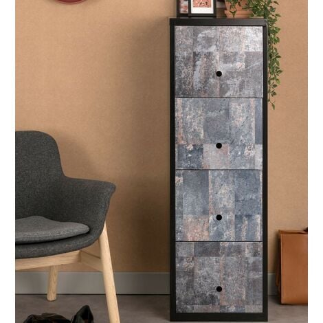 Venilia Deko/mobili carta da parati adesiva, senza ftalati adesiva, PVC, Blu, 150聽x 67.5聽cm
