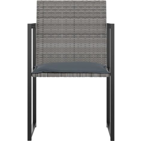 Furniture Limited - Set da Pranzo da Esterno 9 pz con Cuscini in