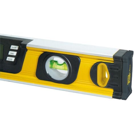 Livella digitale - 60 cm - 2 fiale - Display LCD con retroilluminazione - FATMAX - STANLEY, 0-42-065