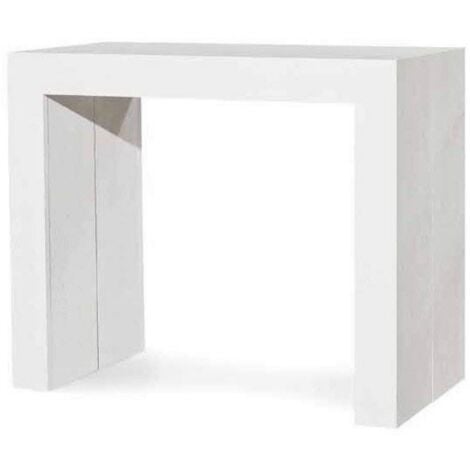 Consolle tavolo allungabile Audace bianco larice