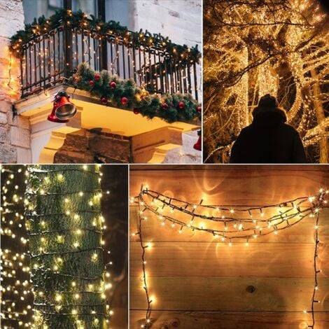 Jandei - Guirnalda Solar Decorative 3000K 200 LED 20M 1200ma Garnish LED