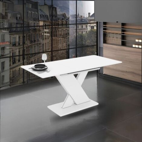 Tavolo allungabile Axi 120x75x76H colore bianco