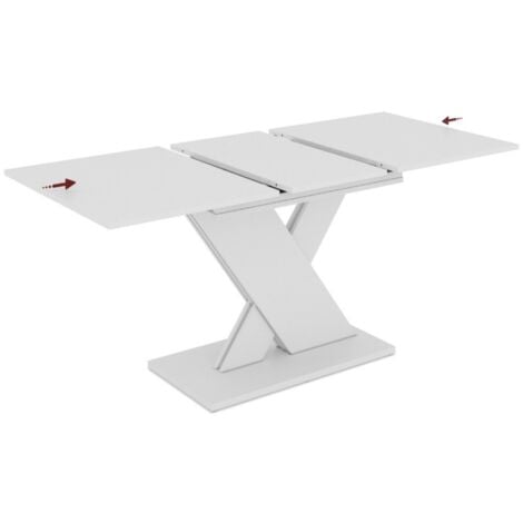 Tavolo allungabile Axi 120x75x76H colore bianco