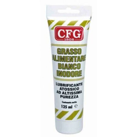 Cfg 125ml grasso per la lubrificazione e protezione di organi di macchine alimentare bianco inodore l01205
