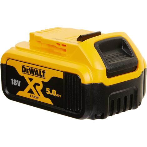 Batteria agli ioni di litio DeWalt XR da 5,0 Ah, 18 V con caricatore caricabatteria originale DCB115 DCB184