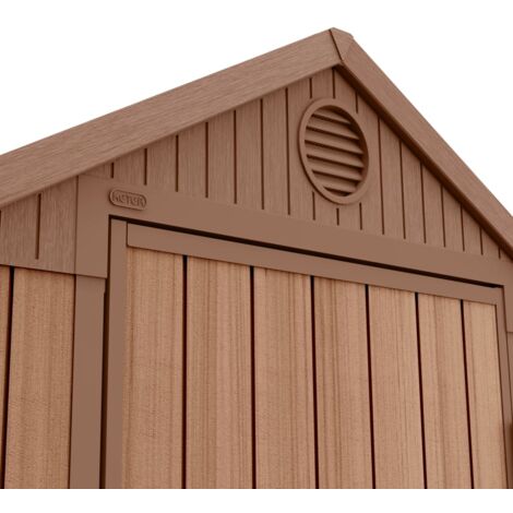 Keter Casetta da Giardino in Resina DARWIN 4x6 Wood