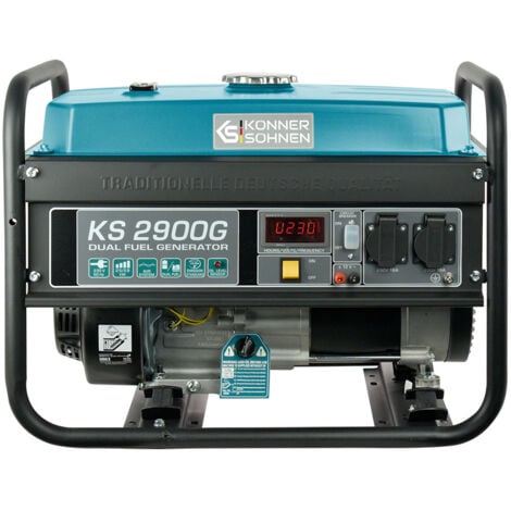 Générateur à essence/gaz "Könner & Söhnen" 2900 W KS 2900G