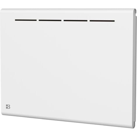 Radiatore elettrico fisso Bestherm Atlas 1000W ceramica bianca inerzia secca orizzontale