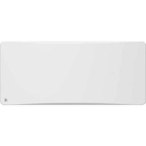 2000W Bestherm ALMEA radiatore elettrico fisso orizzontale in ghisa con inerzia a secco + pellicola + plug & play bianco