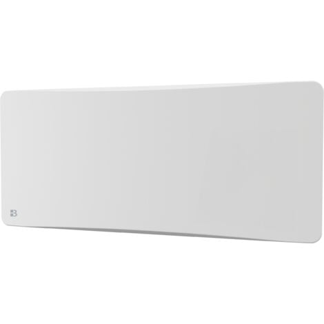 2000W Bestherm ALMEA radiatore elettrico fisso orizzontale in ghisa con inerzia a secco + pellicola + plug & play bianco