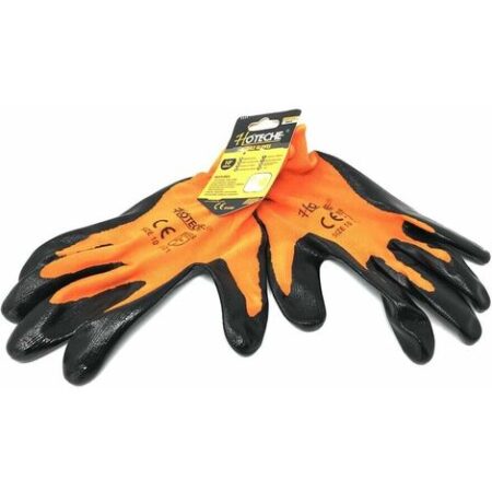 Guanti Da Lavoro Rivestimento In Nitrile X Temperatura Alta Taglia Xl 10 3 Paia