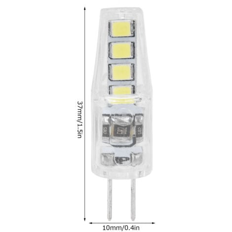 Eosnow 10 pezzi G4 8LED luce 2835 chip lampada 2W 360 angolo PC lampadina per ufficio domestico 220Vluce bianca