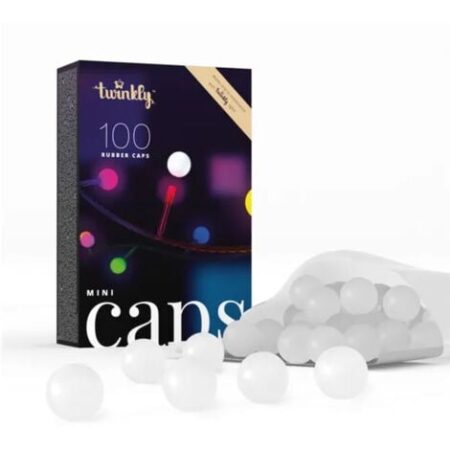 Set da 100 capsule sferiche in silicone TWINKLY MINI CAPS - TWINKLY