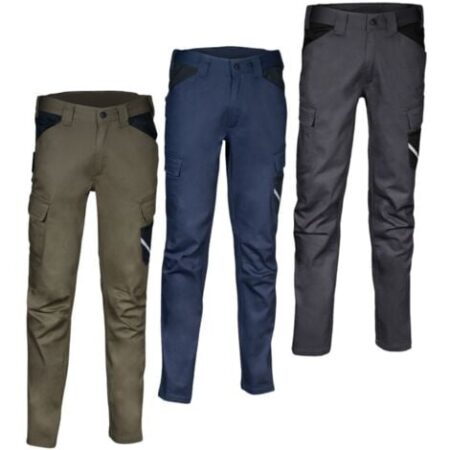 Pantaloni da Lavoro Cofra Busot Stretch Grigio L