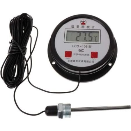 Termometro digitale industriale ad alta temperatura con sonda da 10 m Ulisem