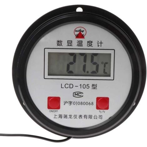 Termometro digitale industriale ad alta temperatura con sonda da 10 m Ulisem