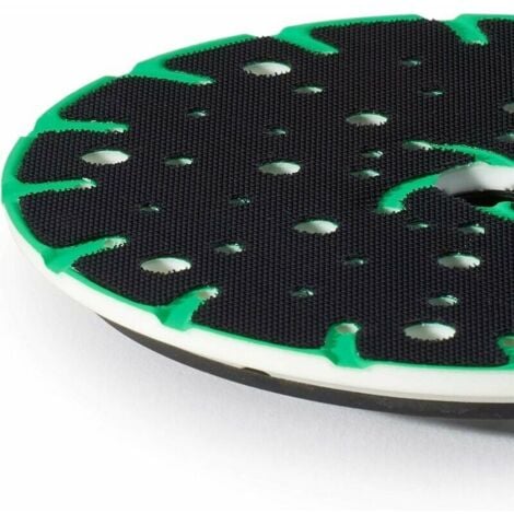 Platorello 150 mm con aspirazione della polvere - Filettatura di collegamento M8 - Ricambio per platorello Festool, compatibile con levigatrici rotorbitali 150 mm Ulisem