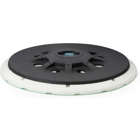 Platorello 150 mm con aspirazione della polvere - Filettatura di collegamento M8 - Ricambio per platorello Festool, compatibile con levigatrici rotorbitali 150 mm Ulisem