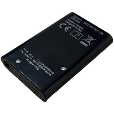 Telecomando Faac SLH LR NERO 2 canali XT2 433 MHz Rolling Code 7870071