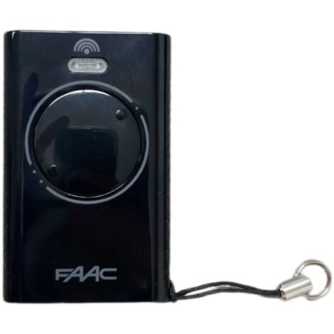 Telecomando Faac SLH LR NERO 2 canali XT2 433 MHz Rolling Code 7870071