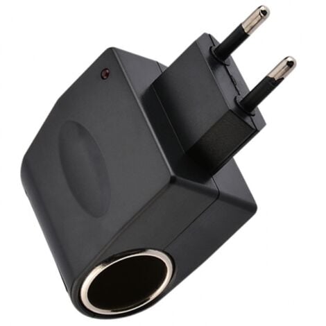 Convertitore di alimentazione per auto CA 220 V a CC 12 V, presa per trasformatore adattatore di alimentazione accendisigari per auto furgone camion