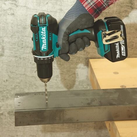 Trapano avvitatore a batteria Makita 18V DDF482RFJ 2x batterie 3,0 Ah + caricabatterie in formato MAKPAC 2