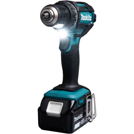Trapano avvitatore a batteria Makita 18V DDF482RFJ 2x batterie 3,0 Ah + caricabatterie in formato MAKPAC 2