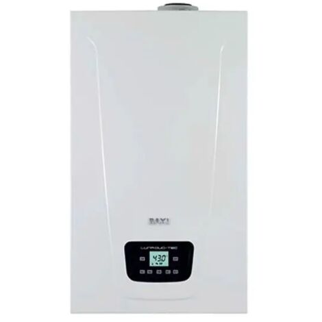 Caldaia a condensazione modello luna duo-tec e met/gpl mod.24 p.risc 20kw p.sani.24kw BAXI