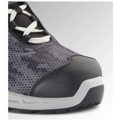 Scarpe Antinfortunistiche Diadora Shark Stable Impact Low S1PS FO SR SC ESD Grigio Nero - 701.177673 - size 42000000