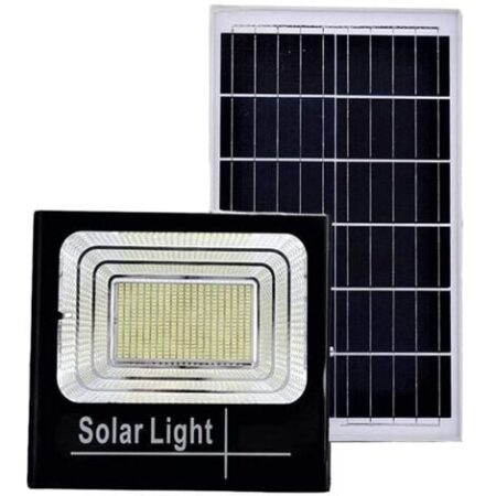 TEMPO DI SALDI Faro A Led Da 50W SMD Luce Bianca Con Pannello Solare, Sensore E Telecomando