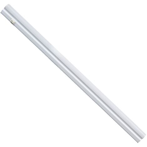 Electraline 65046 Plafoniera LED sottopensile luce naturale 4000K con interruttore 8W 800 Lumen cavo 1,5 mt per Cucina, Bagno, Camera da Letto, Guardaroba, Libreria