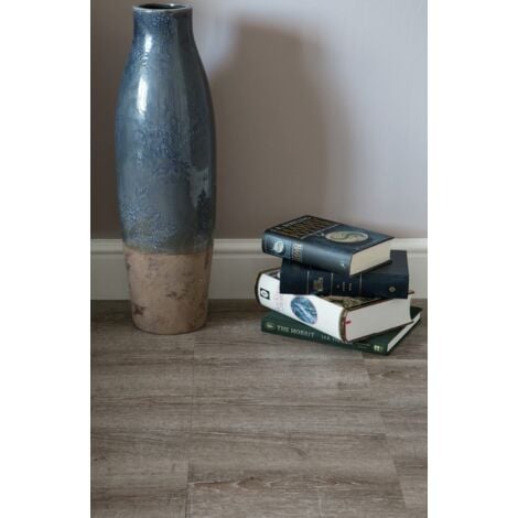d-c-fix piastrelle adesive pavimento Quercia Leggera effeto legno - 11 pezzi - PVC vinile impermeabile rivestimento vinilico listoni mattonelle per uso interno, bagno e cucina 30x30 cm