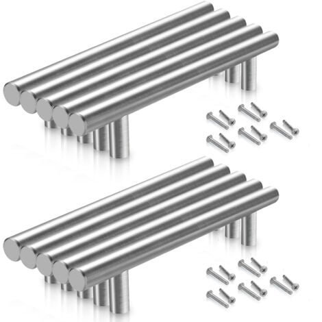 10X bar maniglia ringhiera maniglia mobili maniglia porta maniglia armadio maniglia cucina maniglie in acciaio inox 22016012MM