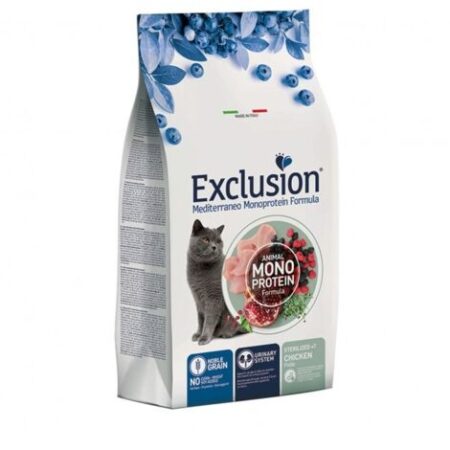 Crocchette Gatto Noblegrain - Adult Sterilised 7+ 1,5 kg Exclusion