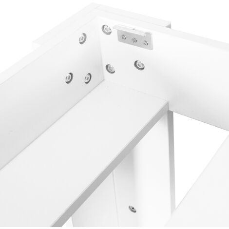 Tavolo Allungabile Cucina Sala Pranzo  da 90 a 120 x60x78cm Bianco Estensibile