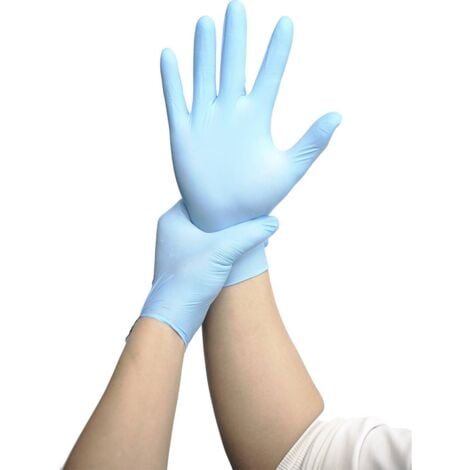Kunzer 9NH09 100 pz. Nitrile Guanto monouso Taglia (Guanti): 9, L