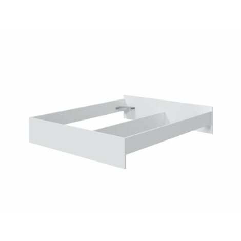 Struttura letto matrimoniale 160x190 cm bianco artik - Edera