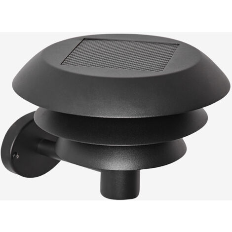 Lampada da parete solare a LED da esterno in acciaio inox Lirano SKLUM