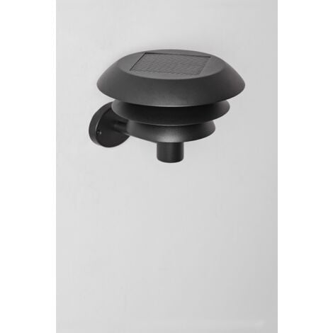 Lampada da parete solare a LED da esterno in acciaio inox Lirano SKLUM
