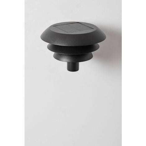 Lampada da parete solare a LED da esterno in acciaio inox Lirano SKLUM