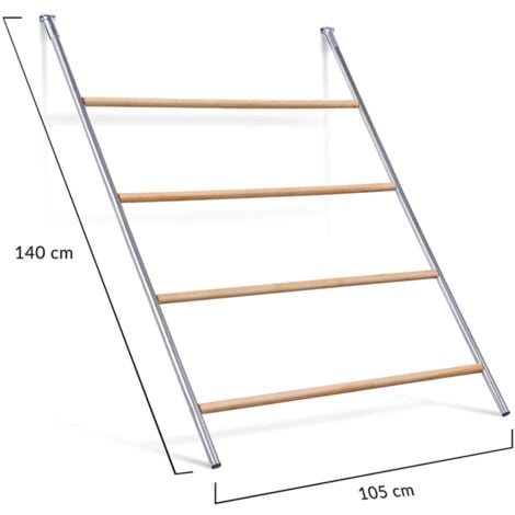 Pollaio 12 m² 4x3 M con grande trespolo 4 livelli in legno di acciaio zincato