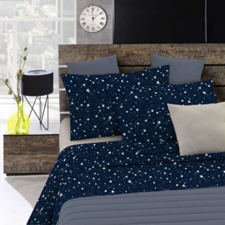 Italian Bed Linen “FASHION” Completo Letto, Microfibra, belle, Matrimoniale