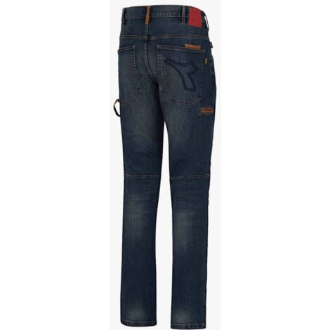 Jeans da Lavoro Diadora Utility Pant Stone Plus, misura: M Blue Navy